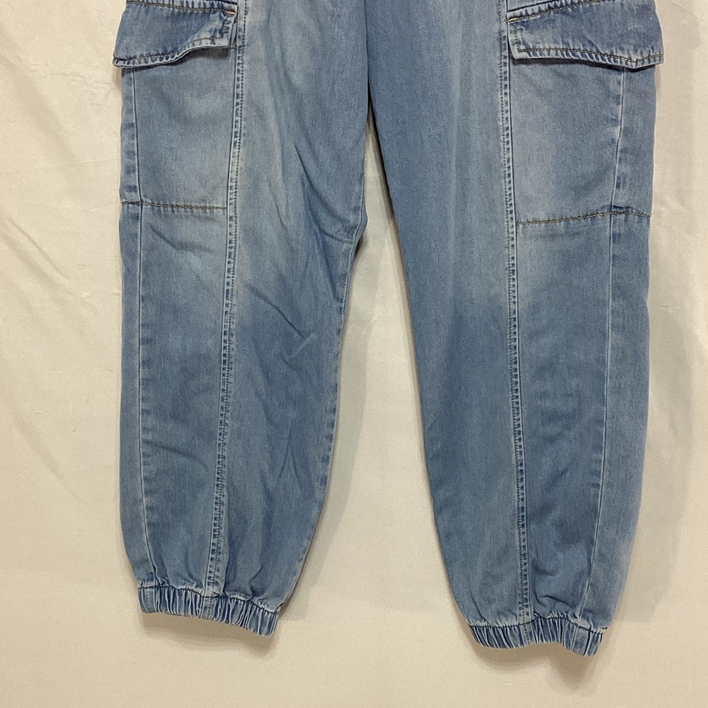 Sanctuary large Blue Cargo Jogger Jean Pants - Picture 3 of 15